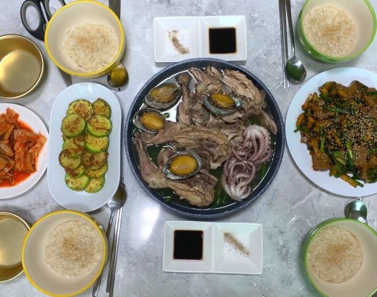 집들이 음식 삼계탕 레시피🐔 네이버 블로그