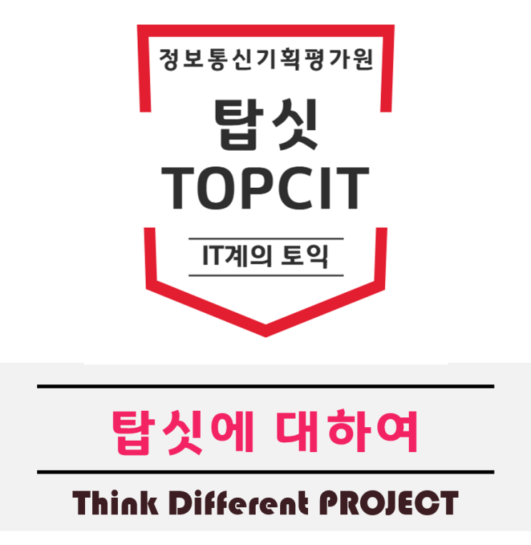 탑싯 TOPCIT은 어떤자격증일까 : 네이버 블로그