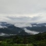 자연닮은치유농장 운무 하늘 구름정원 화산마을 화산산성전망대