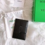 [품절] 보테가베네타 카드지갑 마지막수량 선착순 진행🖤 Bottega Veneta 뉴보테가 인트레치아토 카드케이스 블랙 컬러
