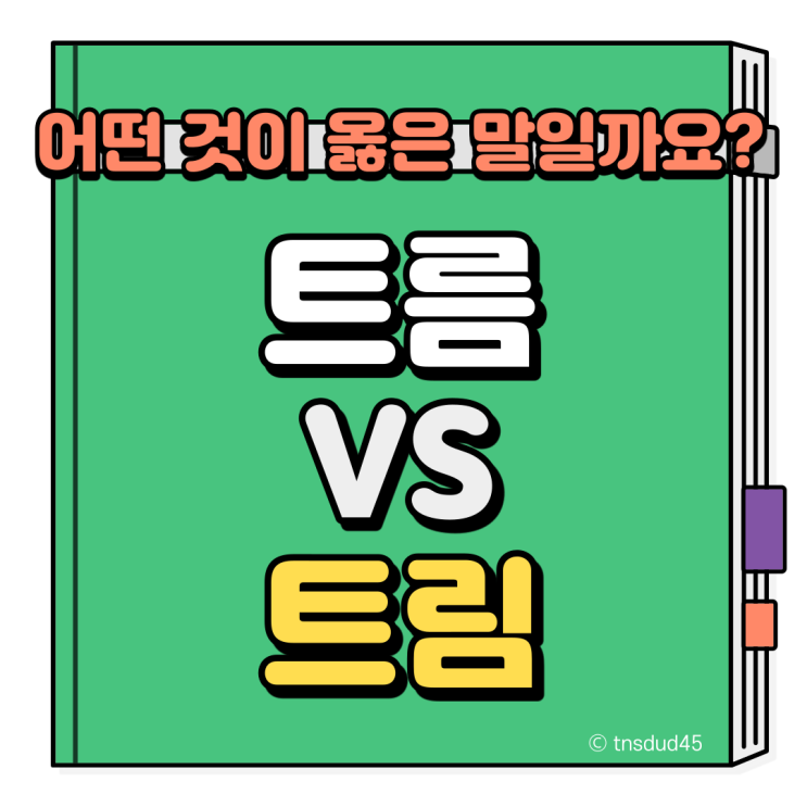 트림 트름 : 네이버 블로그