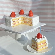 [딸기 케이크] 상큼한 딸기 가득! 생크림 케이크 만들기