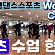 왈츠 작품B 단체반 수업현장 한아름댄스스포츠 | Waltz Class - Variation Routine 2