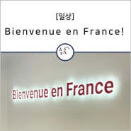 [일상] Bienvenue en France!