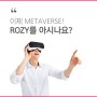 이제 메타버스! '로지 ROZY'로 본 메타버스 이야기(feat 투자)