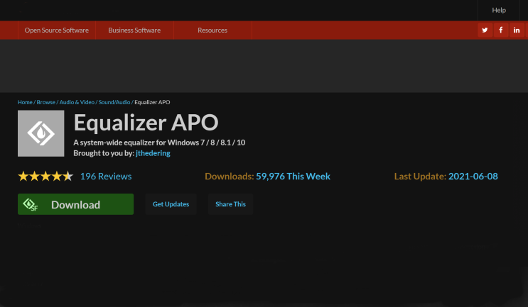 pc 이퀄라이저 프로그램 Equalizer APO 기본사용법 : 네이버 블로그