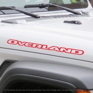 [그리븐] 오버랜드 스티커 데칼 Jeep JL랭글러 50100