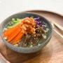 도토리냉묵밥 묵사발 만들기, 냉면육수 없이 맛있게