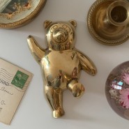 [sold out]Vintage Brass Bear Hook