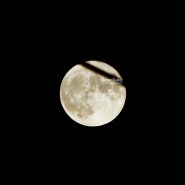 7월 보름달 / 달과 토성이 근접한 날(토성사진 없음 못담음...)