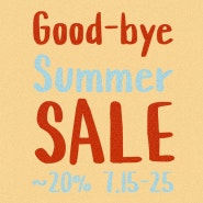Goodbye summer SALE (~7.25)