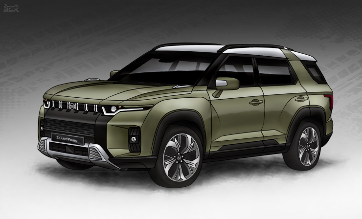 [자동차 일러스트] 2023 쌍용 J100 토레스 (Ssangyong J100) : 네이버 블로그