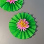 수련꽃 만들기/종이꽃 만들기/수련꽃 종이접기/색종이 수련꽃/아동미술