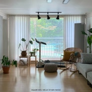 20평대 아파트 인테리어 신혼집 거실 꾸미기 (식린이의 식물 테리어 겸 거실 구조 바꾸기)
