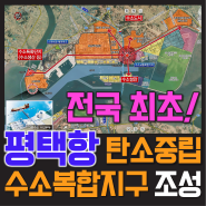 평택항 개발, 전국 최초 탄소중립 수소복합지구 조성 (평택항을 바라보고 서평택 투자하라!)