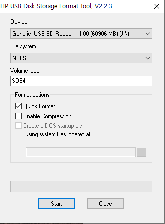 HP USB Disk Storage Format Tool - USB포맷유틸 : 네이버 블로그