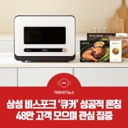 2021년 07월 30일 가전 뉴스 | 삼성 비스포크 ‘큐커’ 성공적 론칭 | 48만 고객 모으며 관심 집중