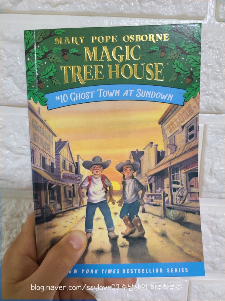[원서읽기] Magic Tree House 10. Ghost Town at Sundown : 네이버 블로그