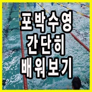 해군 UDT 포박수영 배우기, 접영 발차기 연습 (수영 기초)