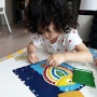 리틀호안미로 모자이크 5살 6살 집콕 미술 놀이 아기자기해요!