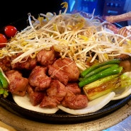 동탄 라무진, 양갈비와 마늘밥 그리고 칭따오 생맥주