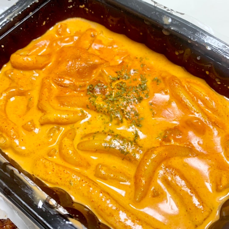 [배떡 영통점] 로제떡볶이 보통맛 + 분모자 추가, 야끼만두, 핫도그튀김, 집게살 튀김 후기! : 네이버 블로그