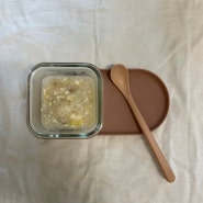 봄결이 중기이유식 2단계, 냄비로 소고기배추두부죽 만들기 (8배죽 레시피)