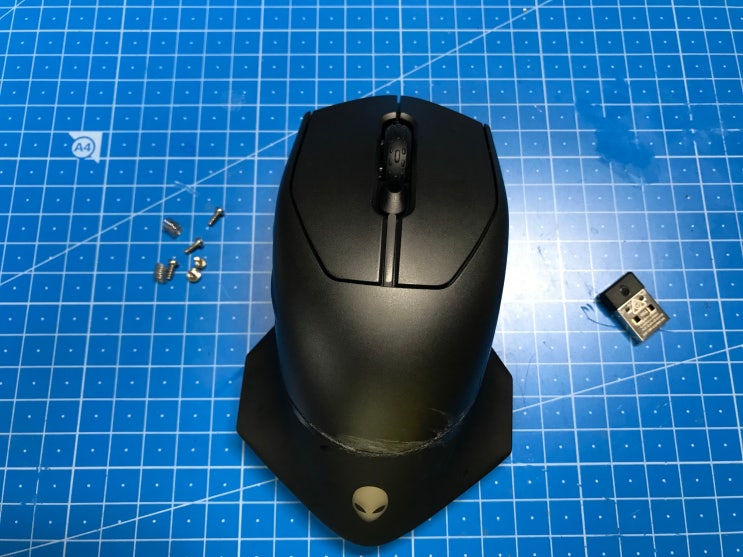 AW610M 에일리언웨어 유무선 게이밍 마우스 수리 청주마우스수리 : 네이버 블로그