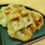 정선할매명물 쫀득쫀득한 전통 감자떡으로 와플 만들기