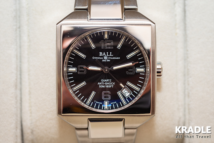 BALL Inspector Quartz Black Dial Watch. 볼워치 인스펙터 쿼츠 워치. (NM1021D-S1-BK ...