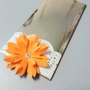 용돈봉투🎁 꾸미기-색종이 한장으로 용돈봉투 꾸미기/간단하게 종이꽃 만들기