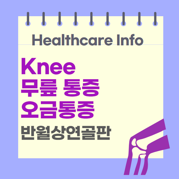 [Healthcare Info_무릎 뒤쪽 오금 통증 ] 내측 반월 연골판 후각 파열 / 오금이 뜨끔? 계단 내려갈 때 통증 ...