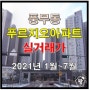 [풍무동] 풍무 푸르지오아파트 (21년 1월 ~ 7월 실거래가)