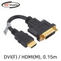 HDMI to DVI-I 변환젠더 0.15M 추천