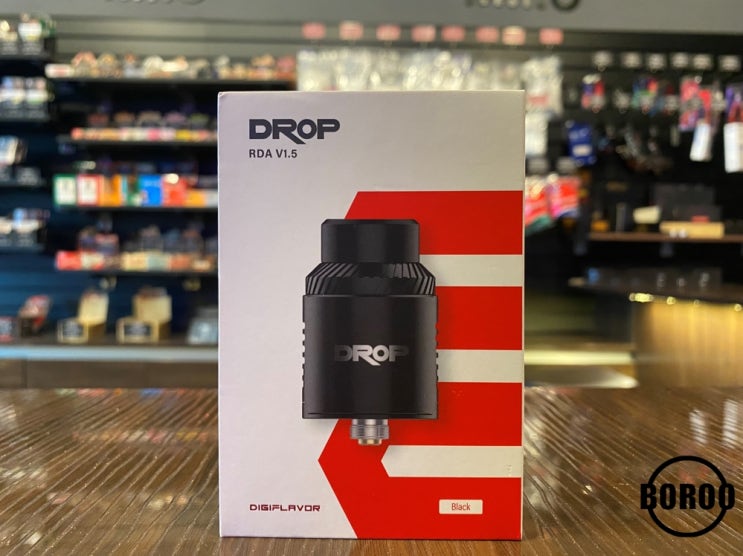 상암전자담배 상암보루 드롭 V1.5 RDA 디지플레이버 RDA추천 폐호흡 : 네이버 블로그