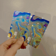 [나마네카드]💜 전체형 카드 (유광,메탈) 출시 @NAMANE 앱💜