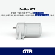 [브라더 GTR] 기어드 AC 감속기 모터