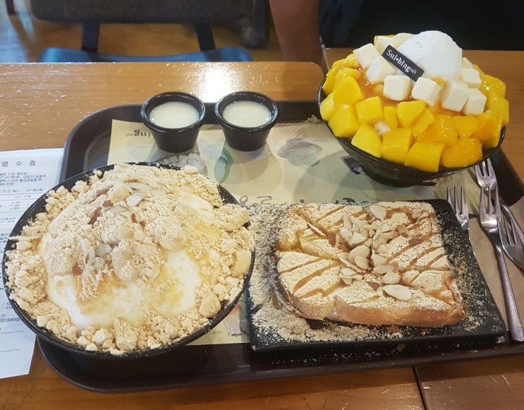 [설빙 인천청라점] (디저트카페 설빙 메뉴추천/가격) 빙수 추천 (내돈내산) : 네이버 블로그