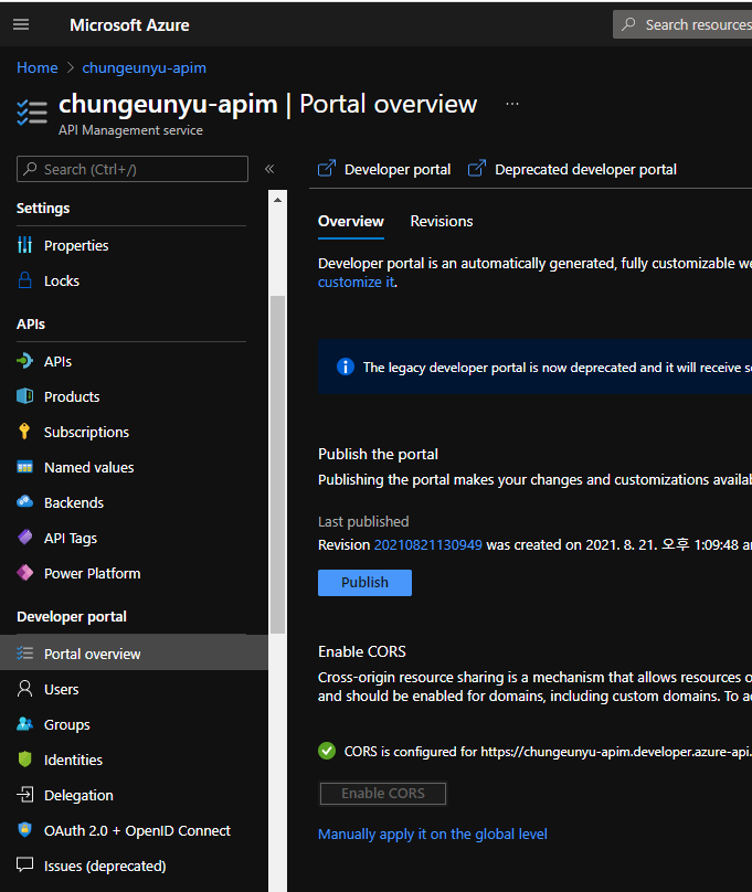 10분 완성! Azure api management ( 애저 api gateway , apim ) 의 developer ...