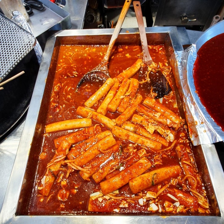 [서울/종로] 강가네떡볶이: 광장시장 떡볶이 맛집, 서울에서 부산떡볶이  맛 느끼기 : 네이버 블로그