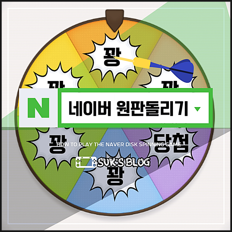 네이버 원판돌리기 돌림판게임 하는방법 : 네이버 블로그