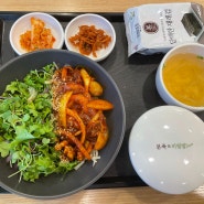 본죽&비빔밥 cafe 은평신사점 신짬뽕죽 차돌주꾸미비빔밥