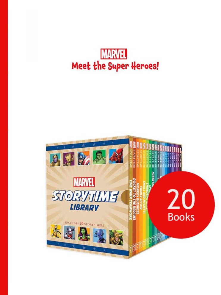 (영어원서)마블 어벤저스 스토리북 20권 박스세트/ Marvel Storytime Collection : 네이버 블로그