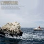 바다 위를 달리는 바위섬 L'Invisible 보트