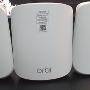 Orbi Rbk353 총 3대로 구석구석 음영지역 없이! wifi6 와이파이 공유기