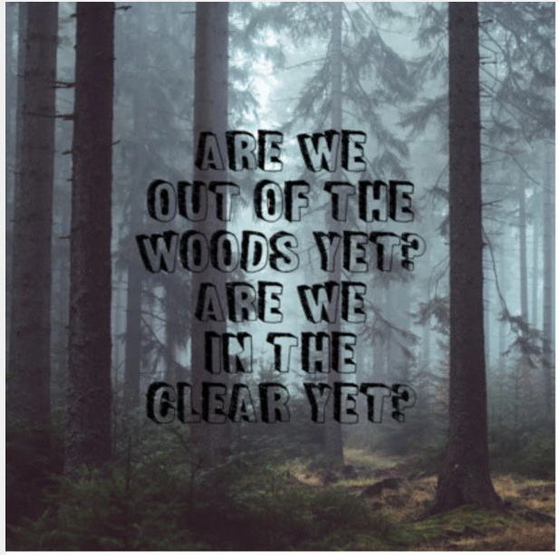 오늘의 영어표현(1522) not out of the woods : 네이버 블로그