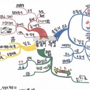 중등과학 중2-2학기 물질의 특성 혼공 마인드맵으로 정리하기