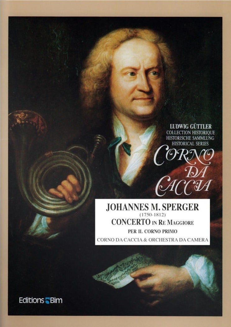 고전주의 오스트리아 작곡가 요한 마티아스 슈페르거 (Johann Matthias Sperger, 1750–1812)의 음악 ...