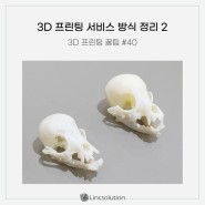 [카드뉴스] 3D 프린터 꿀팁 #40 3D 프린팅 서비스 방식 정리 2