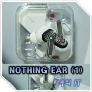 노이즈 캔슬링 무선 이어폰, 정말 특별한 나만의 NOTHING EAR 1